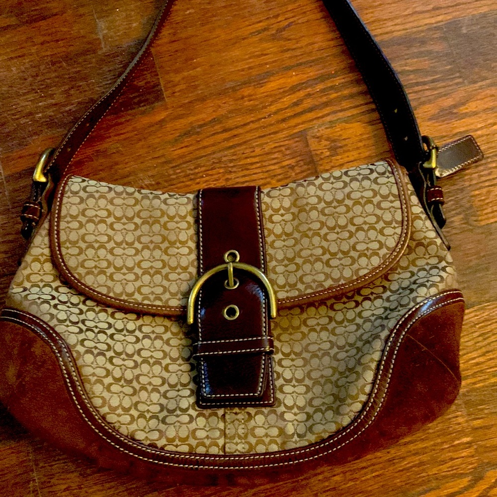 Brown suede and arthinic